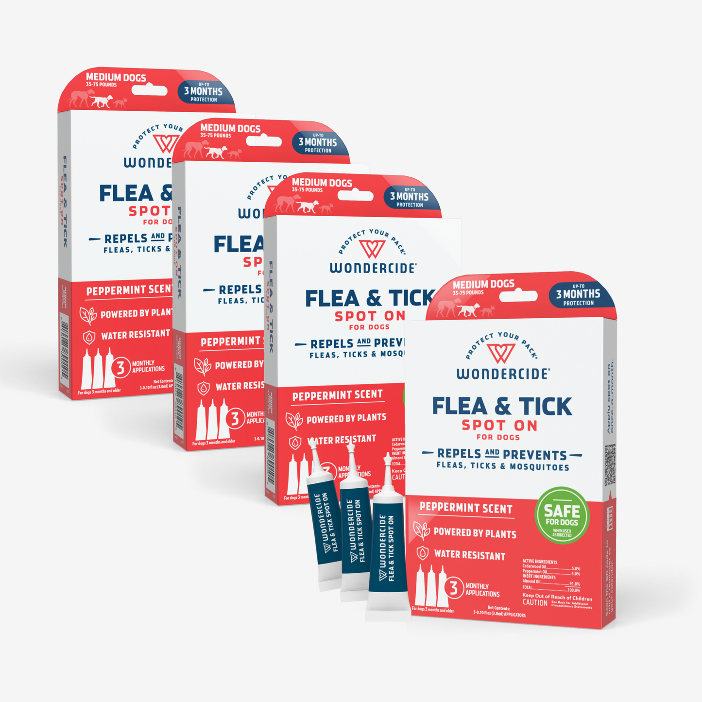 12-Month Flea & Tick Spot On for Medium Dogs