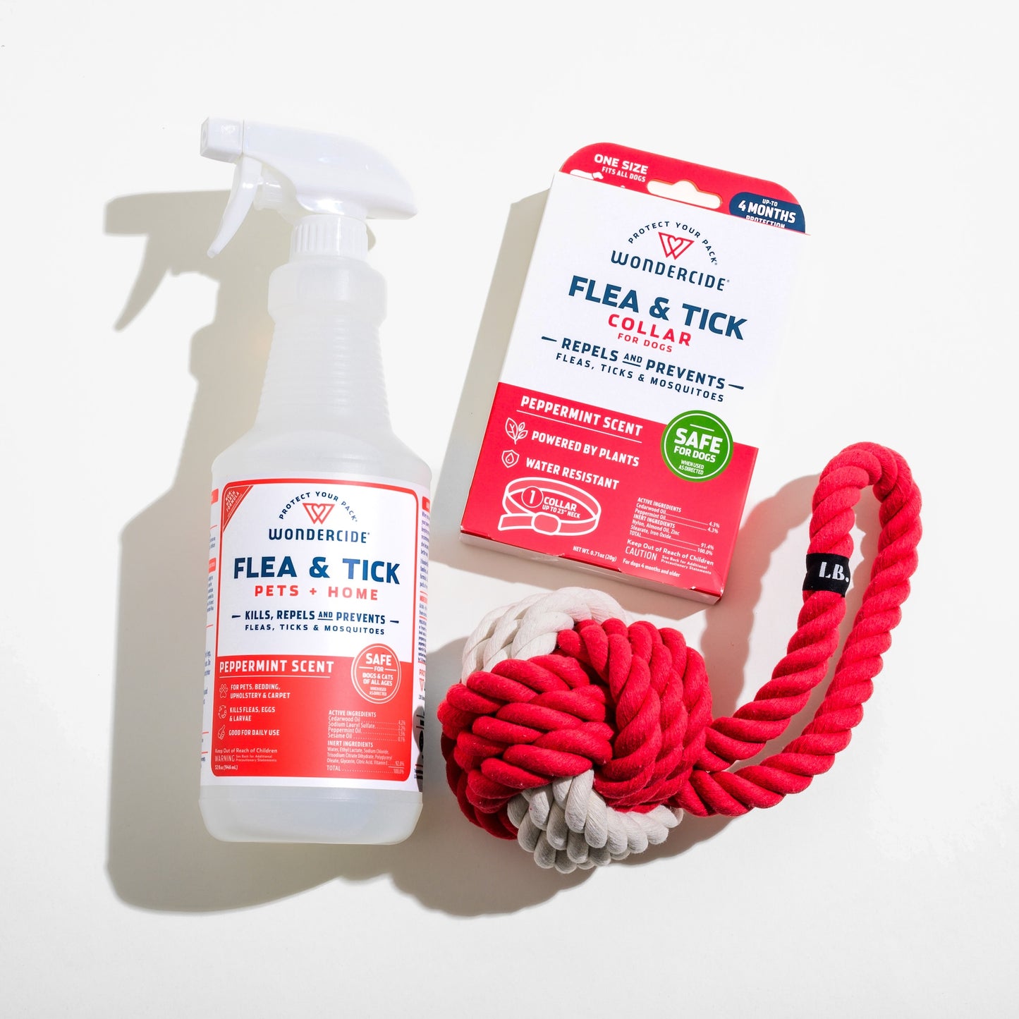 Dog Toy and Flea and Tick