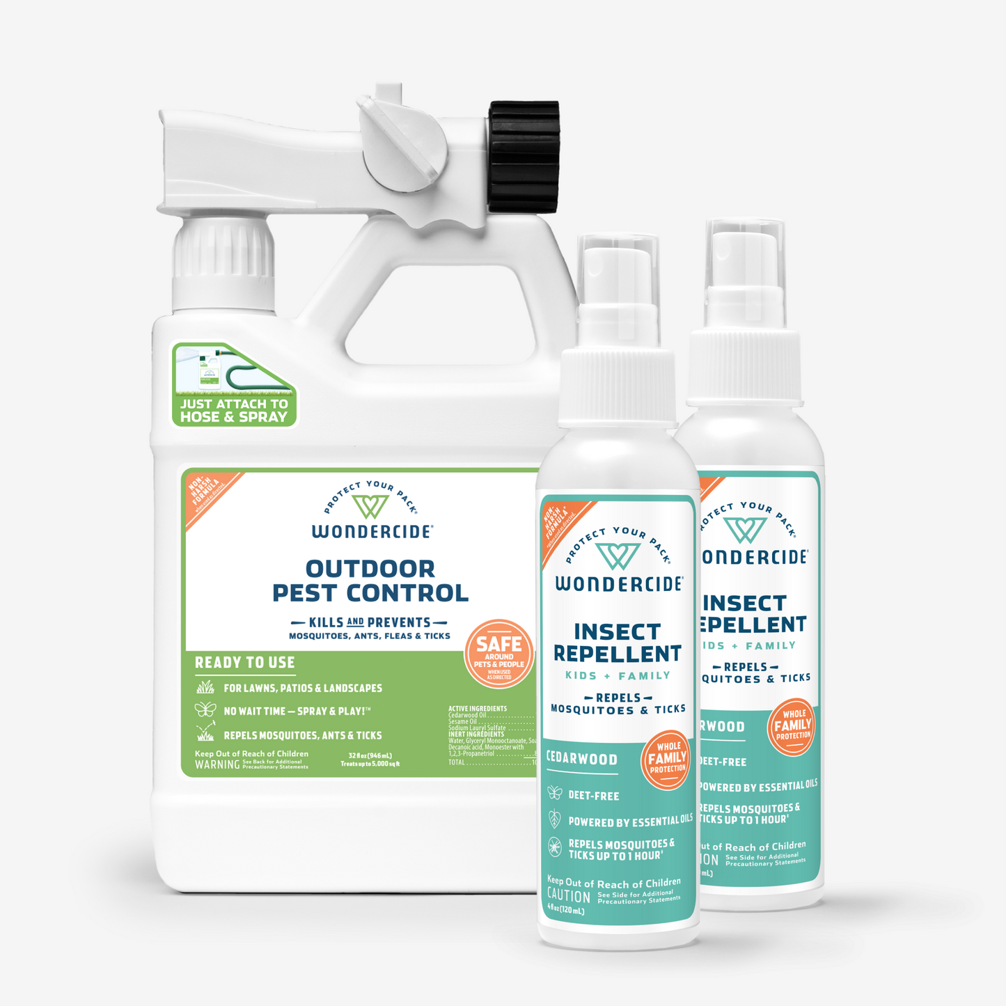 Complete Control Mosquito Kit with Natural Essential Oils