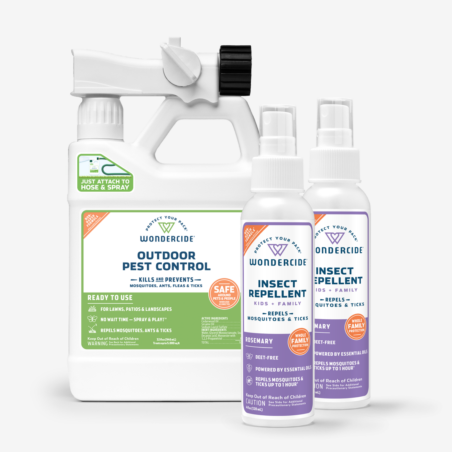 Complete Control Mosquito Kit with Natural Essential Oils