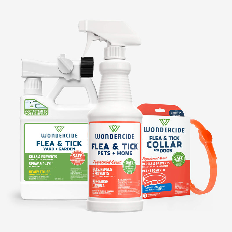 Flea & Tick 360 Protection Bundle - Small/Medium Collar