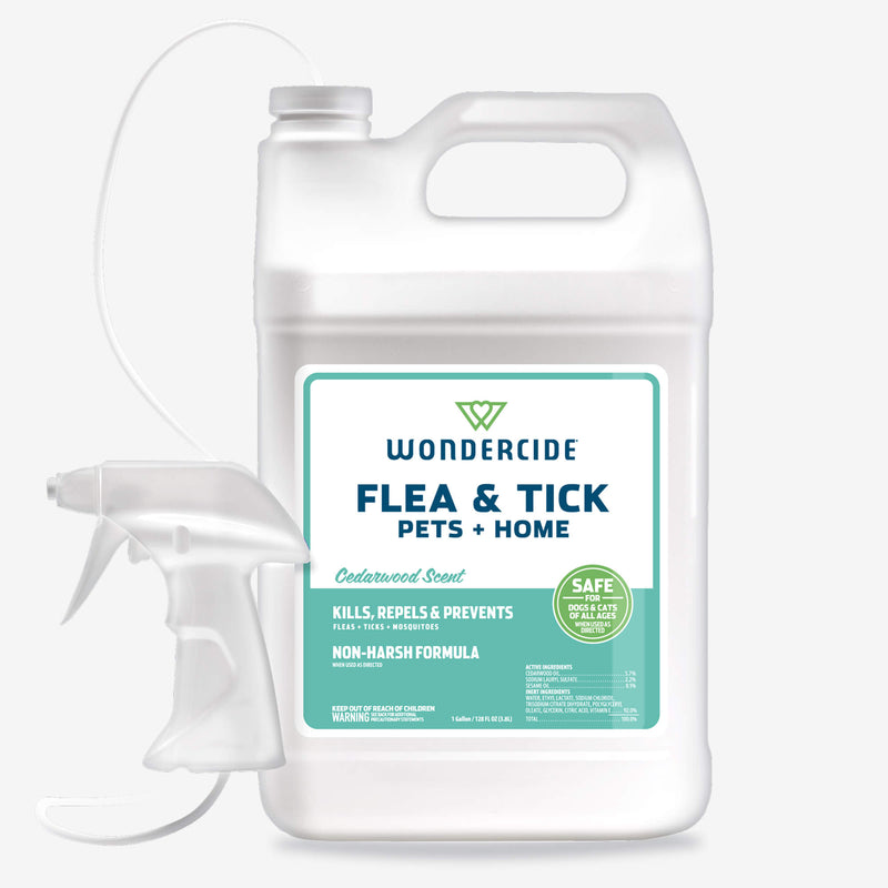 Wondercide Flea & Tick for Pets + Home Cedarwood 128oz Gallon