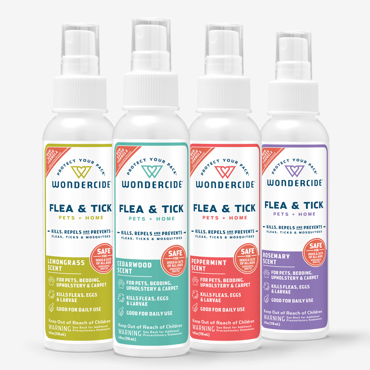 4 oz. Flea & Tick Spray for Pets + Home with Natural Essential Oils