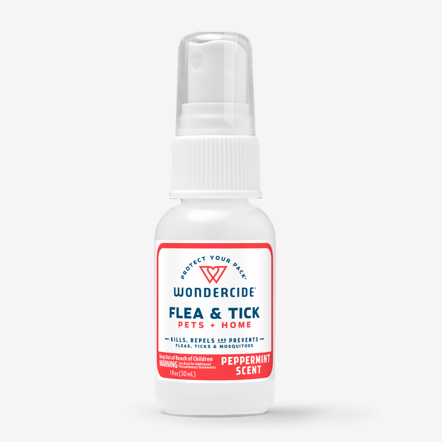 Peppermint Flea & Tick Spray for Pets + Home with Natural Essential Oils