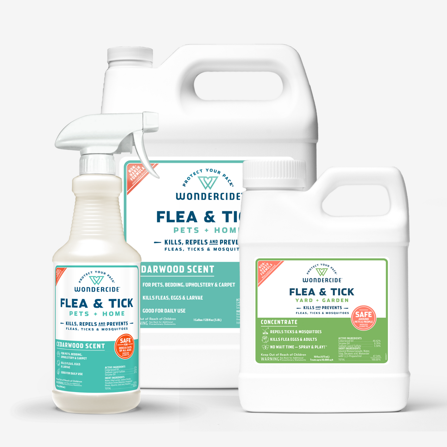 Home Treatment Kit | Flea & Tick Spray with Natural Essential Oils