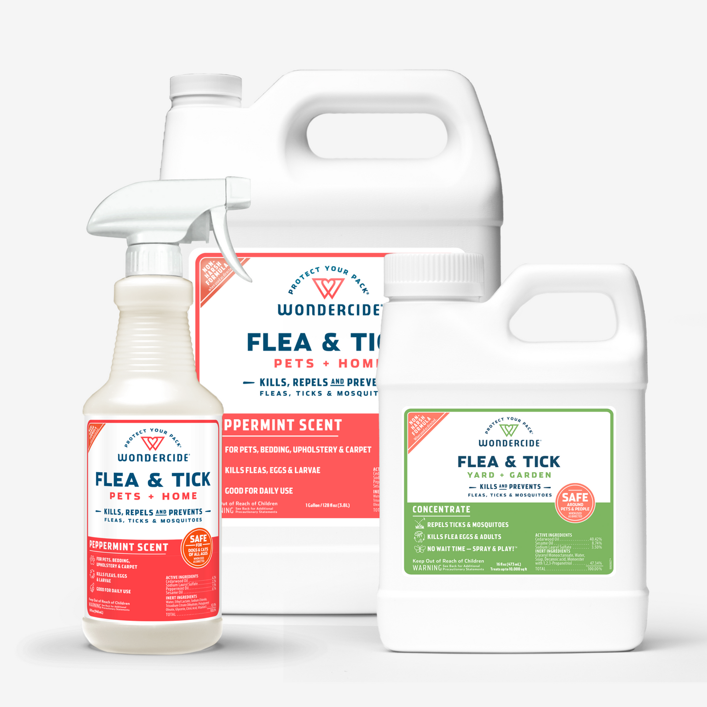 Home Treatment Kit | Flea & Tick Spray with Natural Essential Oils