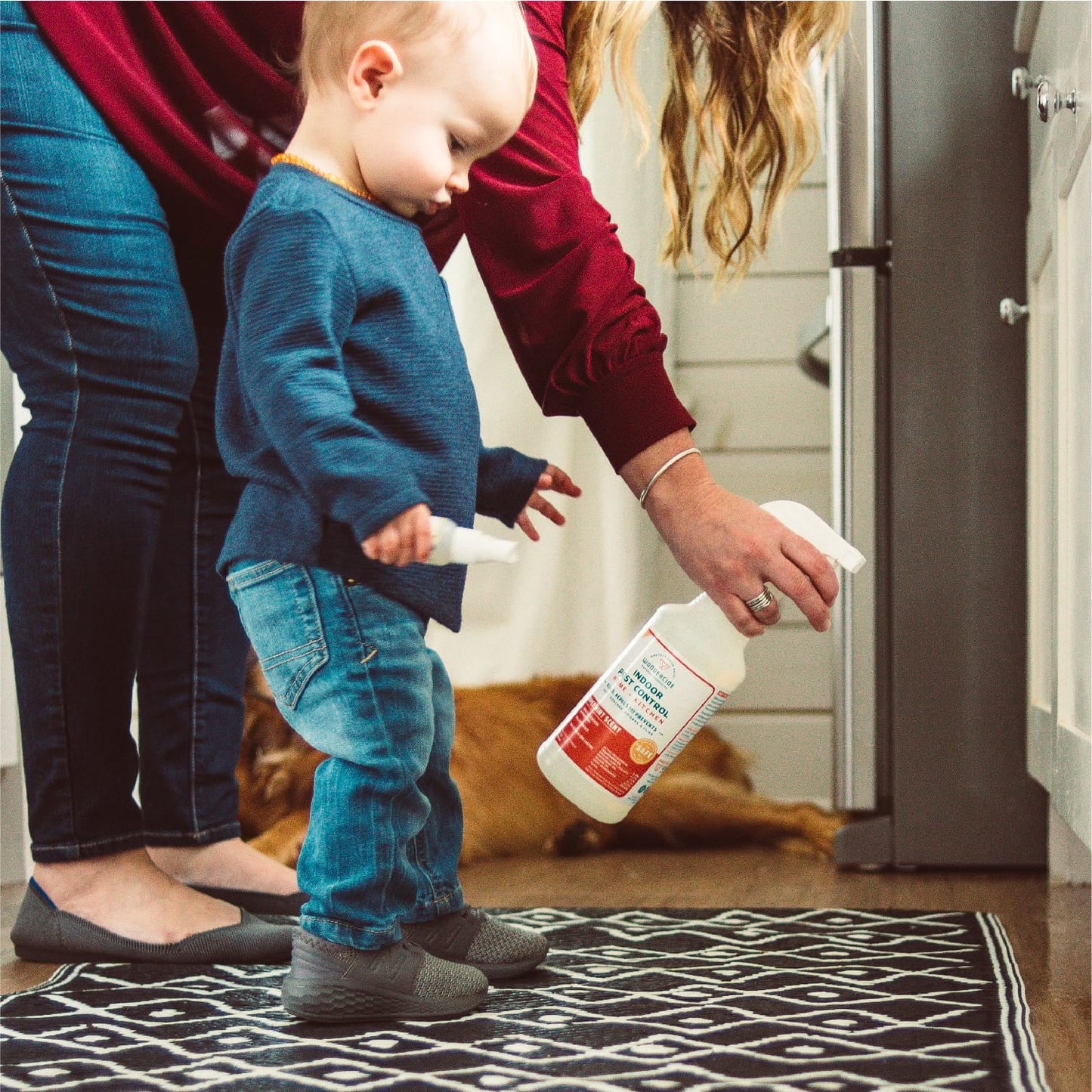 Peppermint Indoor Pest Control for Home + Kitchen - In Use