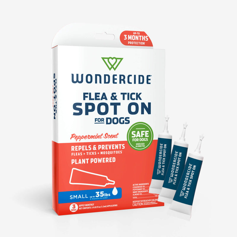 Wondercide Flea & Tick Spot On for Dogs + Cats - Small Dog