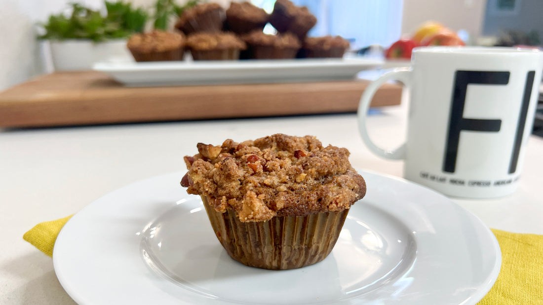 Fall in love with these easy-to-make apple spice muffins