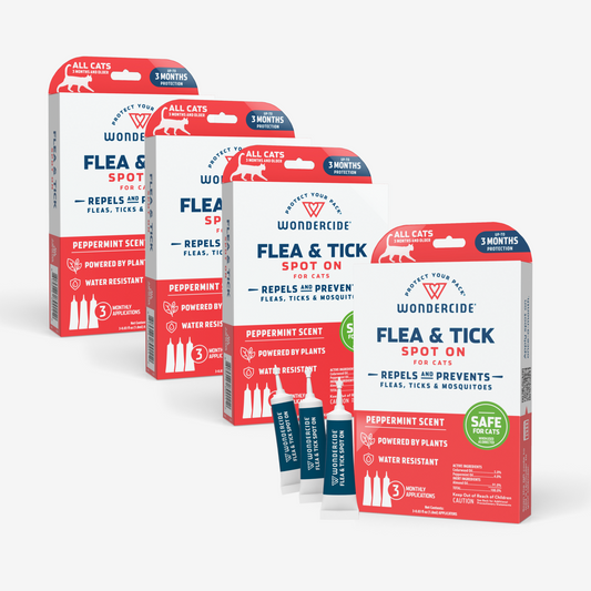 12-Month Flea & Tick Spot On for Cats