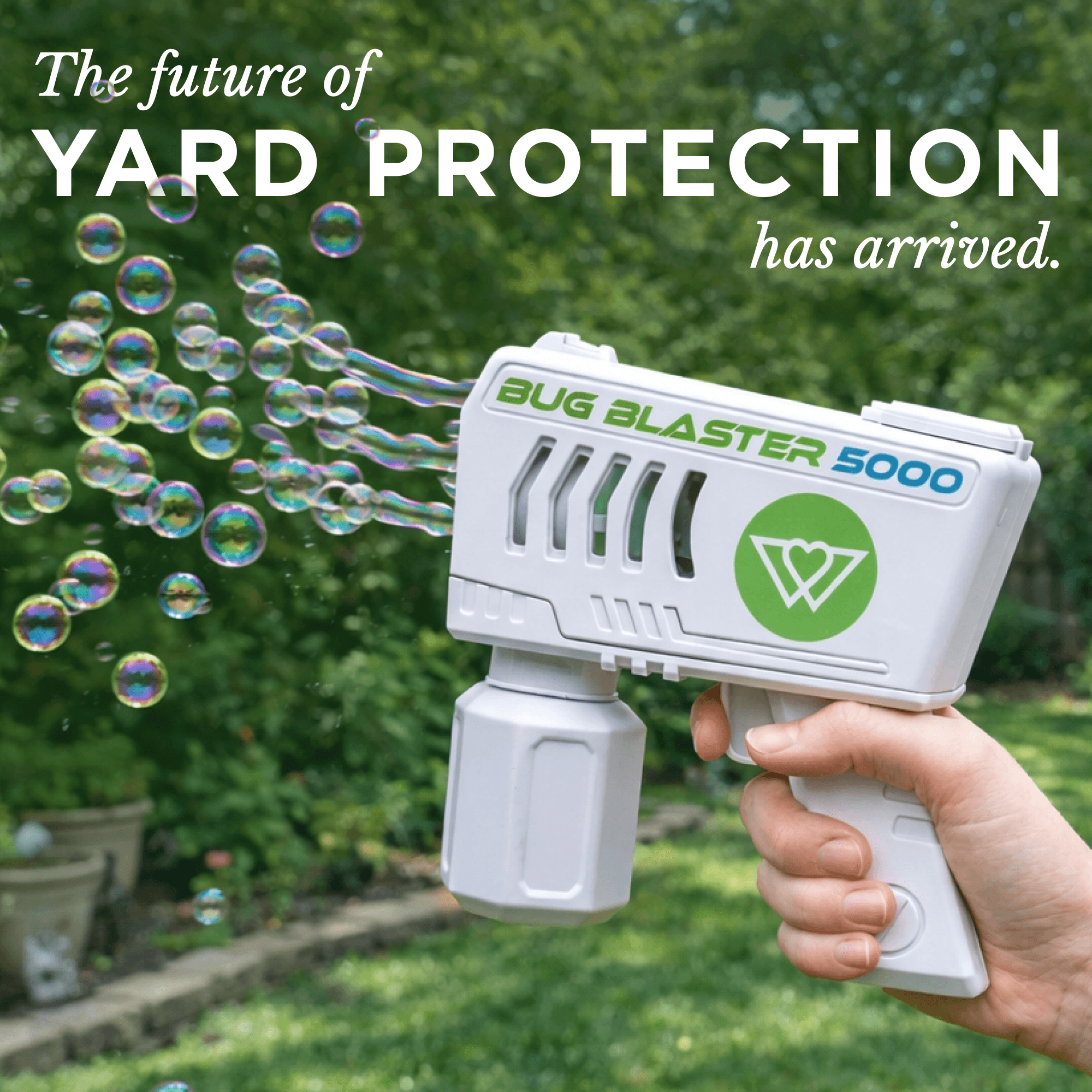 Bug Blaster 5000™ for Backyard + Beyond with Bubble Tech