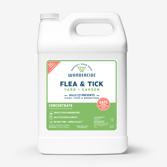 Flea & Tick Concentrate for Yard + Garden with Natural Essential Oils - 128 oz