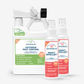 Keep your family and pets safe with Wondercides Complete Control Mosquito Kit with Natural Essential Oils, featuring outdoor pest control and mosquito repellent sprays in peppermint and lemongrass scents.