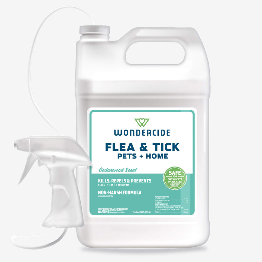 Wondercide Flea & Tick for Pets + Home Cedarwood 128oz Gallon