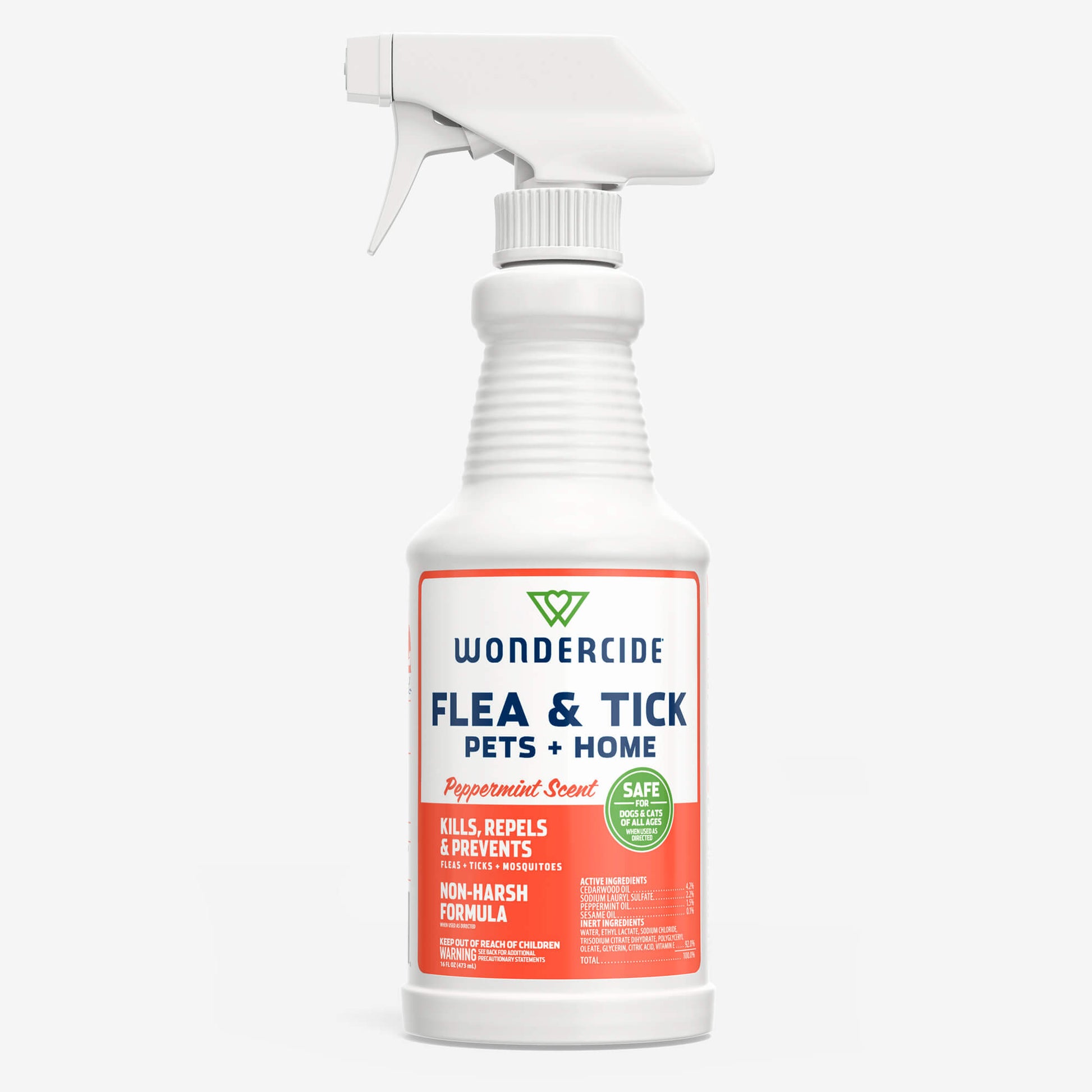 Wondercide Flea & Tick for Pets + Home Peppermint 16oz