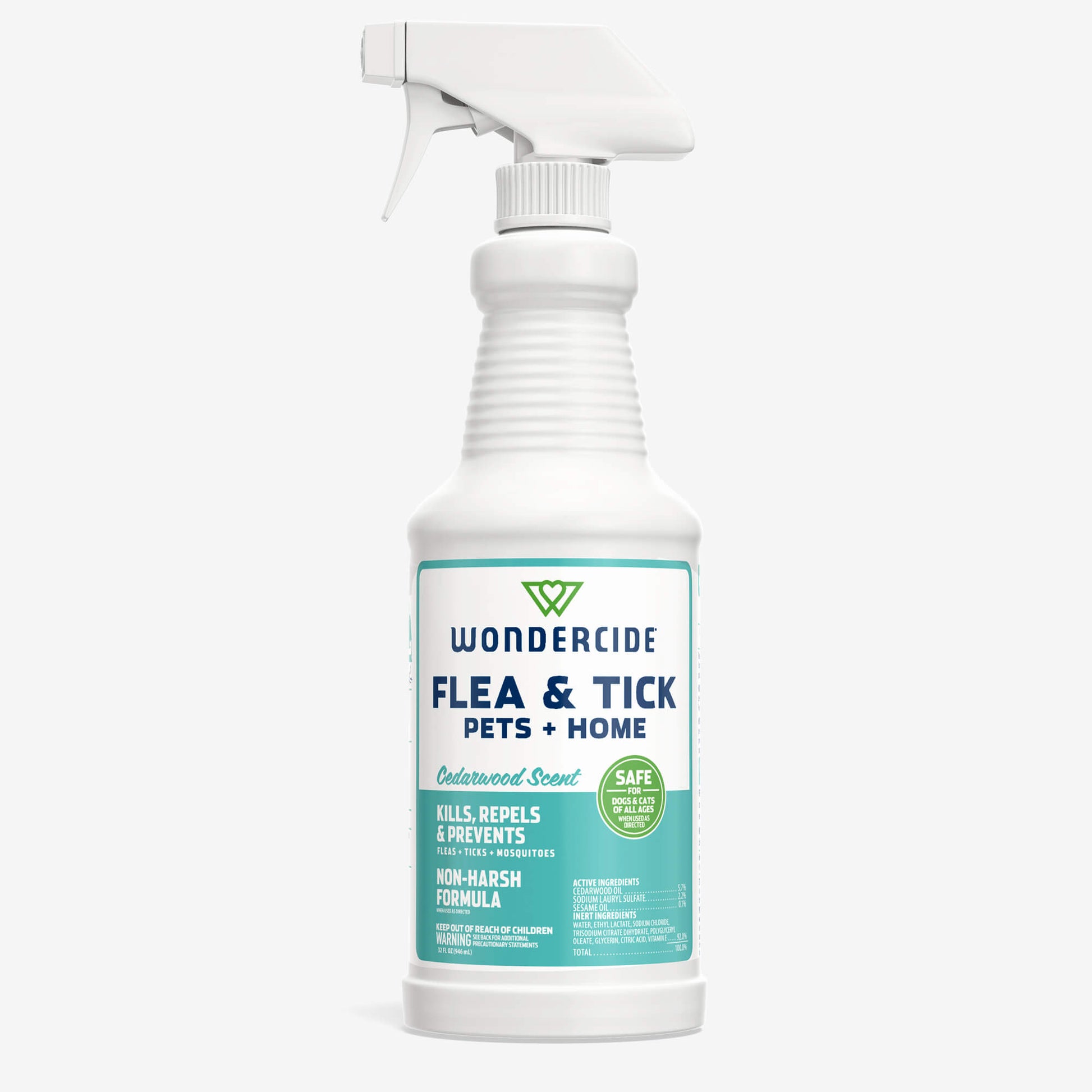 Wondercide Flea & Tick for Pets + Home Cedarwood 32oz