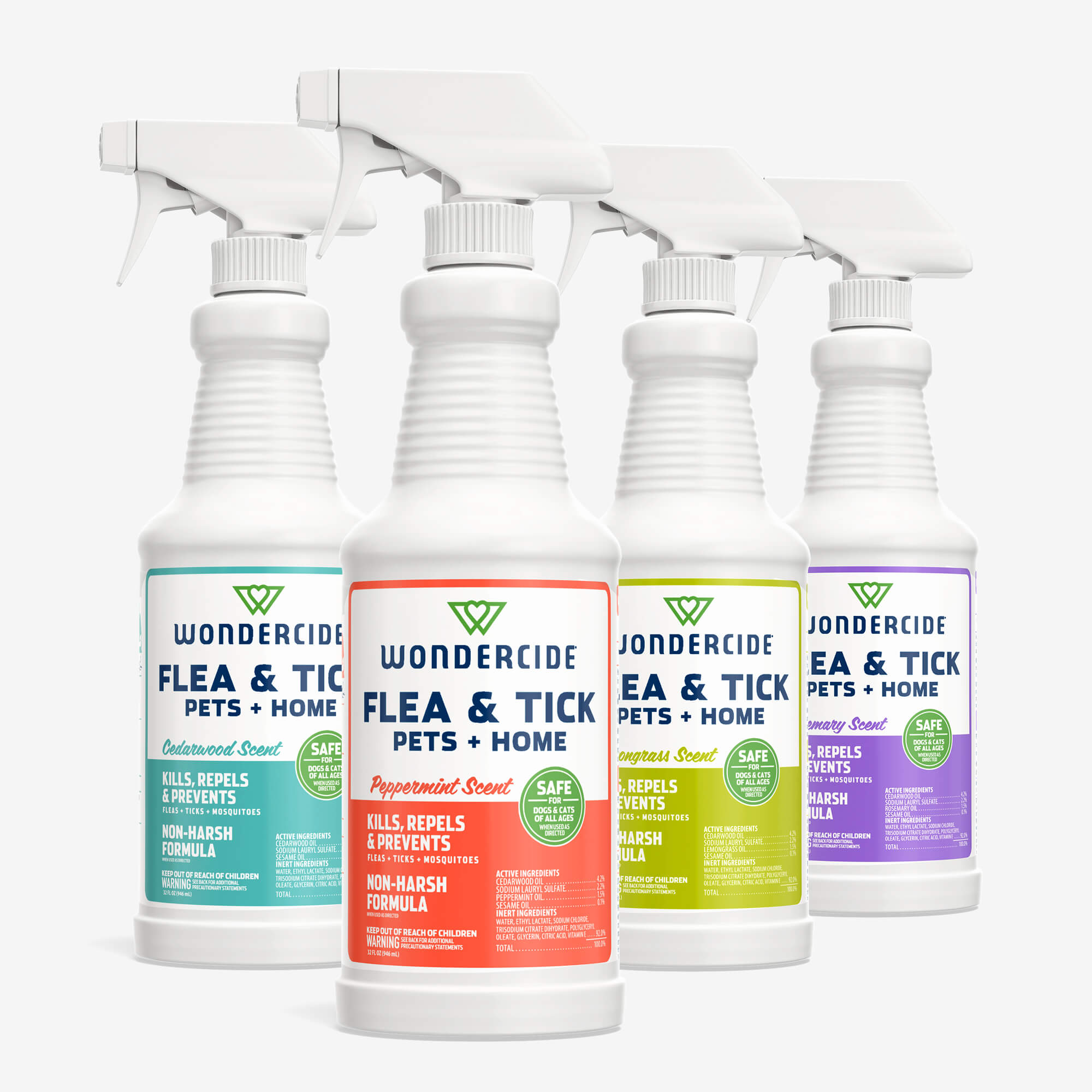 Wondercide Cedar Flea & Tick Spray for Pets Plus Home with Natural Essential Oils 16 fl. oz. (Pack of 2)
