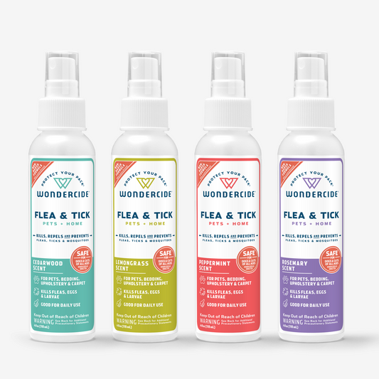 4 oz. Flea & Tick Spray for Pets + Home with Natural Essential Oils