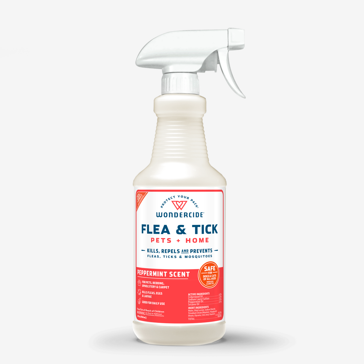 16 oz. Flea & Tick Spray for Pets + Home with Natural Essential Oils