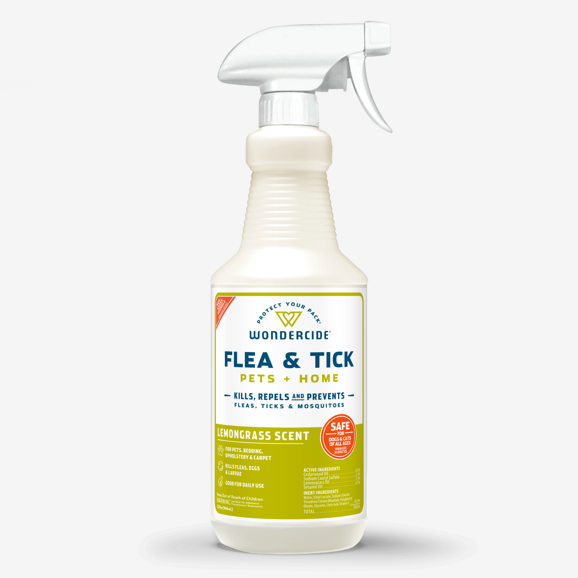 Flea Tick Spray for Pets Home with Natural Essential Oils Wondercide