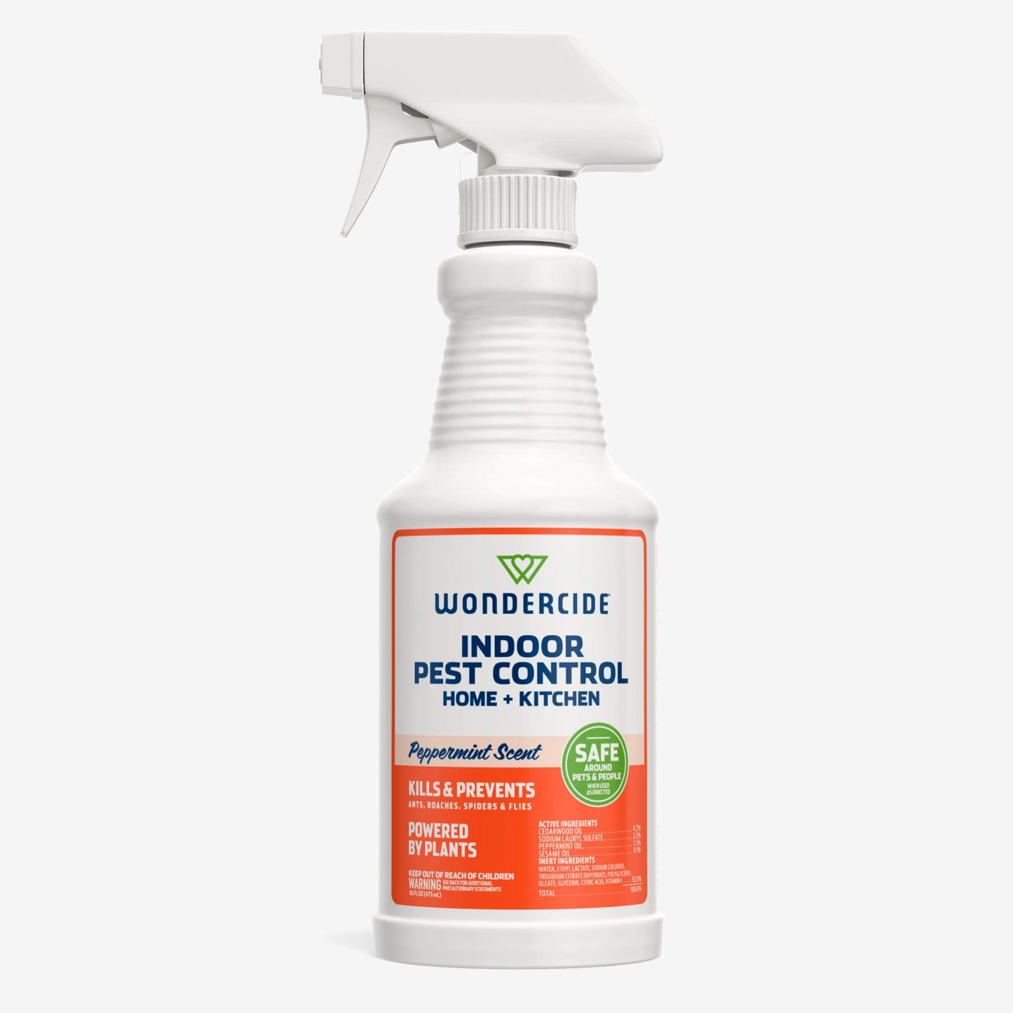Wondercide Indoor Pest Control for Home + Kitchen - Peppermint 32oz