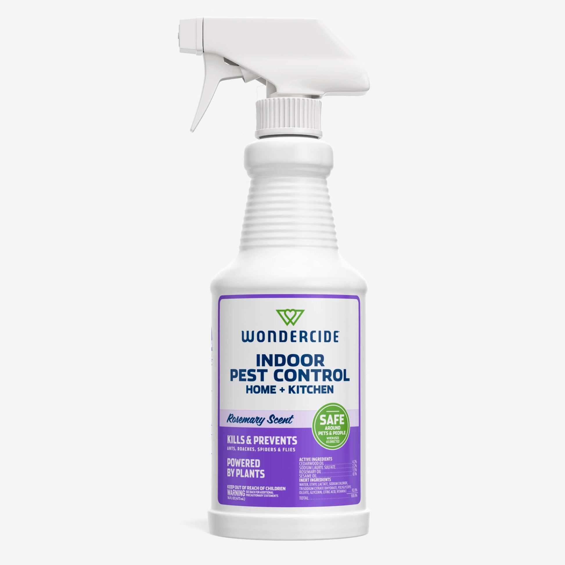 Wondercide Indoor Pest Control for Home + Kitchen - Rosemary 32oz