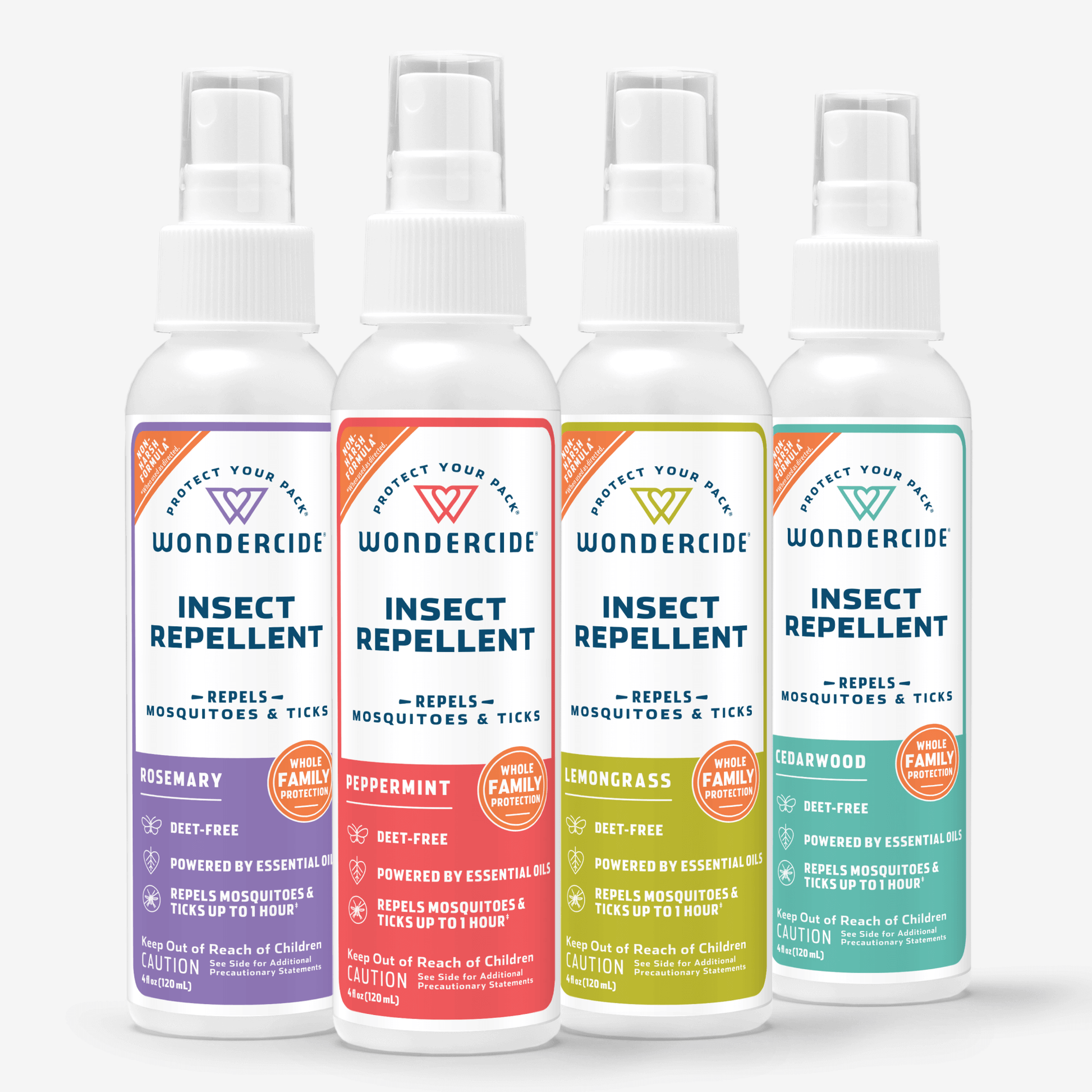 Wondercide Insect Repellent. 4 scents