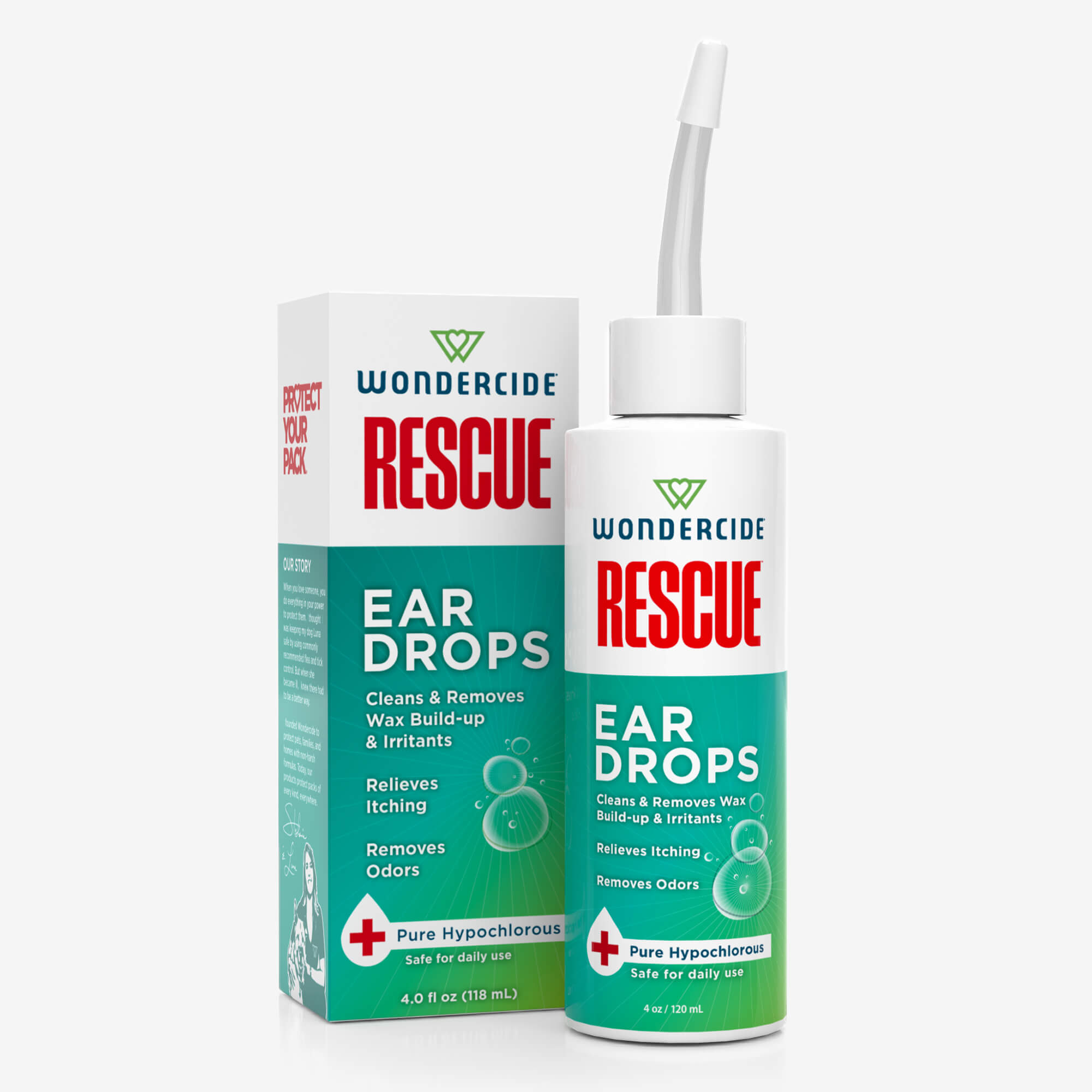 Wondercide RESCUE™ Ear Drops for Dogs & Cats – Clean & Soothe Irritated ...